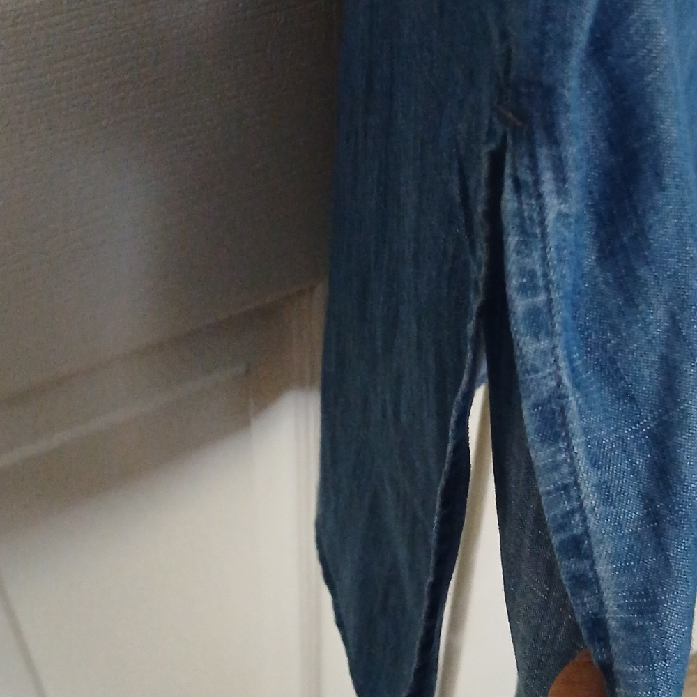 J Jill Denim Dress Size L NWT - Picture 5 of 12